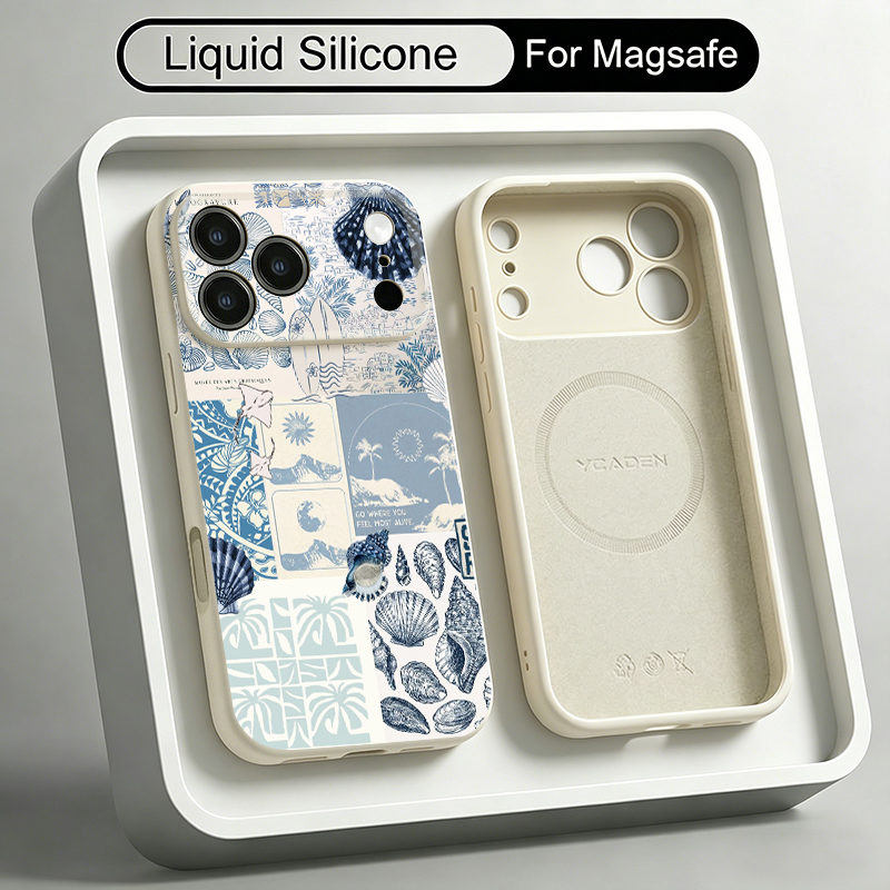磁気液体シリコン製iPhoneケース iPhone 17 P - Liquid Silicone Magnetic Phone Case のレビューと価格