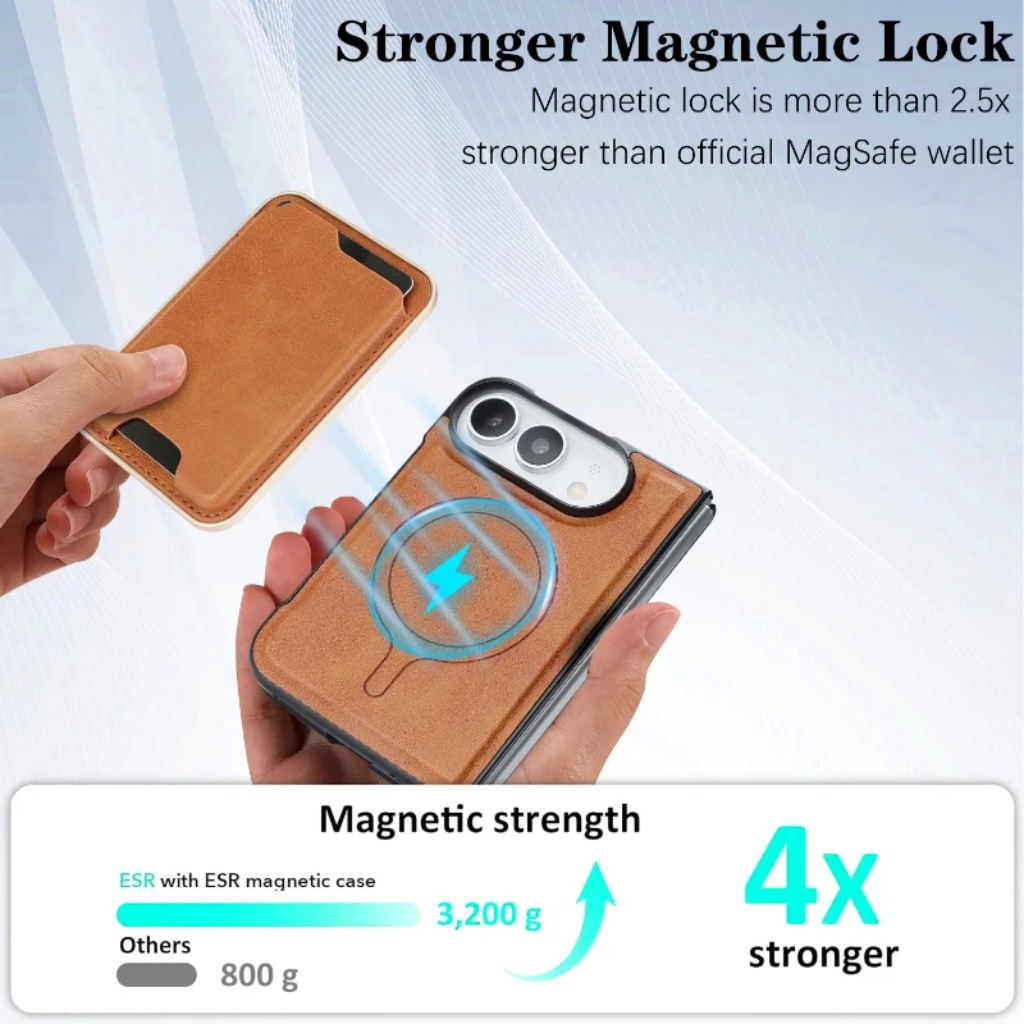 Apple iPhone Duo 18 Fold 2026用 - Leather Wallet Card Holder Phone Cover のレビューと価格