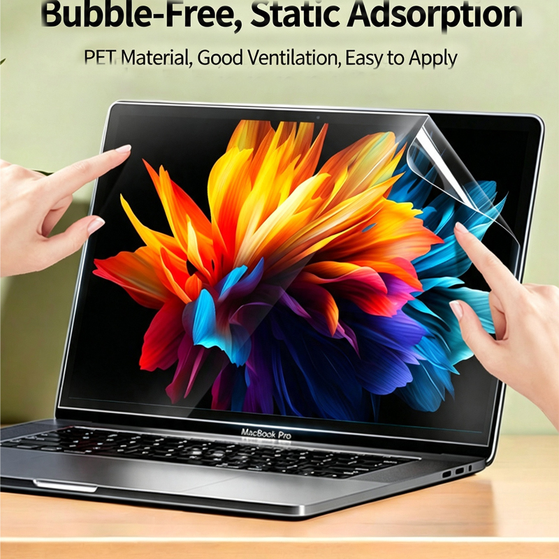 2枚入りアンチグレアスクリーンプロテクター MacBook  - Matte Anti Glare Screen Protector のレビューと価格