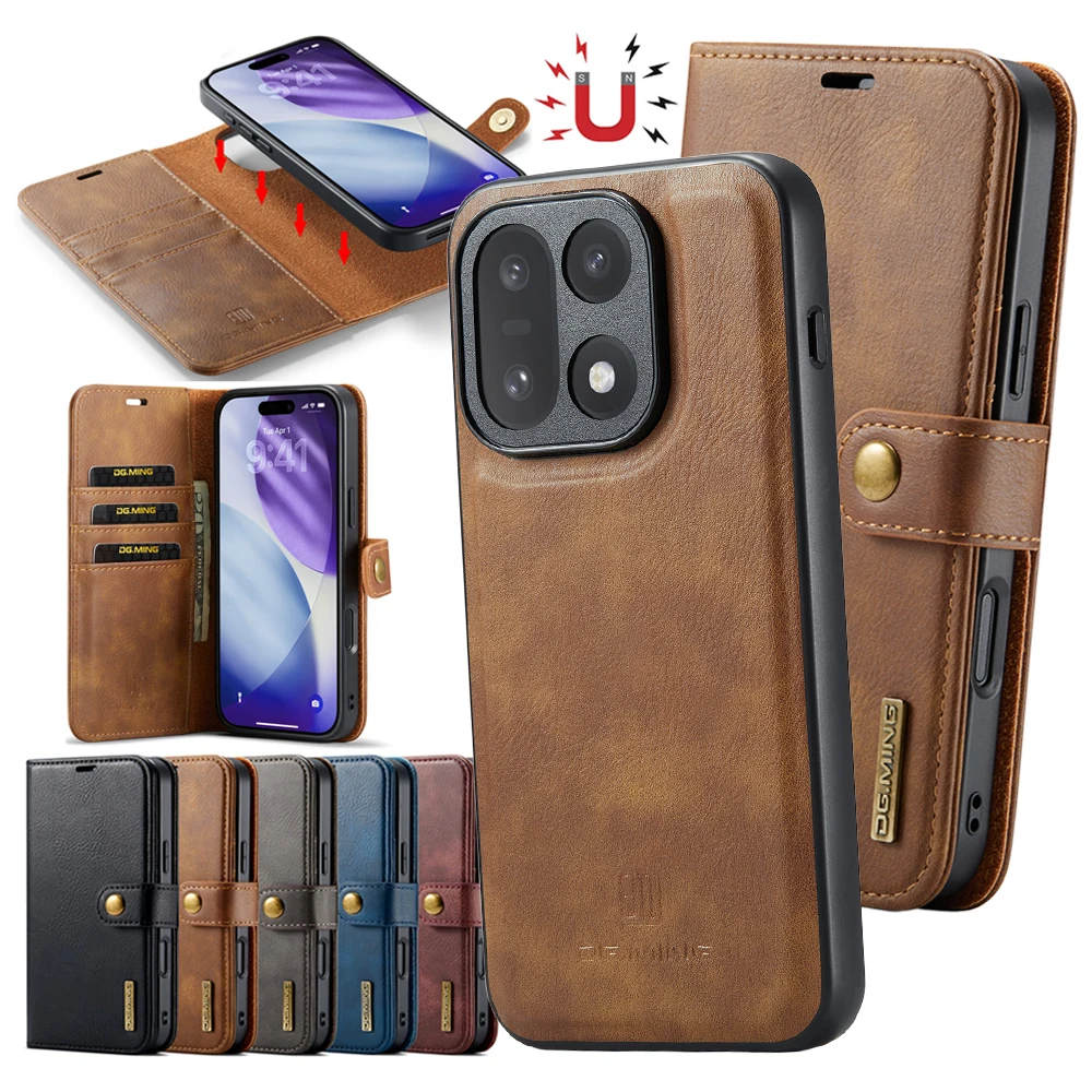 OnePlus 11、12、13、15、1+11、1+12、 - Leather Wallet Card Holder Phone Cover のレビューと価格