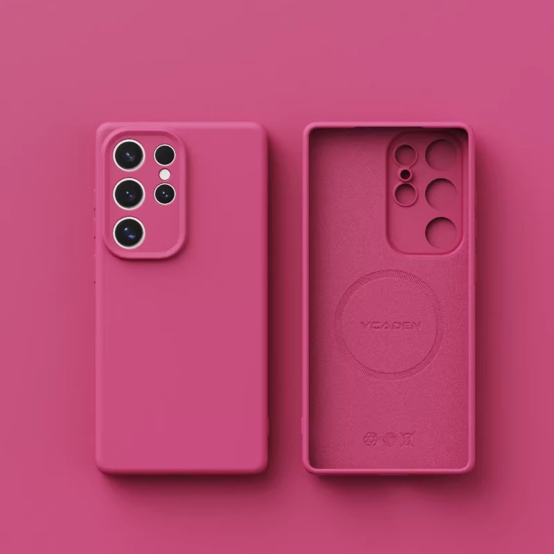 S26 S25 Ultra Plusケース 純正液体シリコン - Liquid Silicone Magnetic Phone Case のレビューと価格