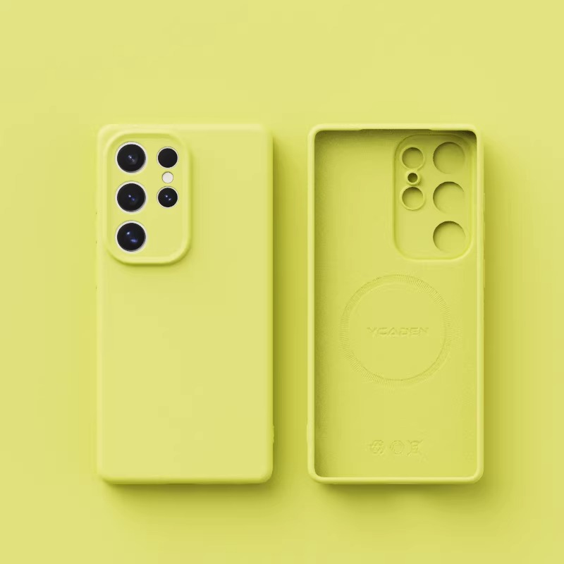 S26 S25 Ultra Plusケース 純正液体シリコン - Liquid Silicone Magnetic Phone Case のレビューと価格